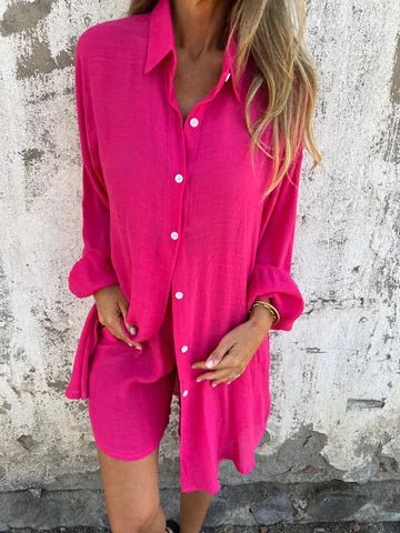 Dviejų dalių laisvalaikio komplektas šiltiems orams